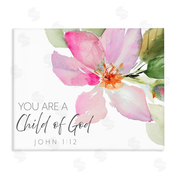 stupell industries Lanie Loreth | Child Of God Pink Flower Wall Art