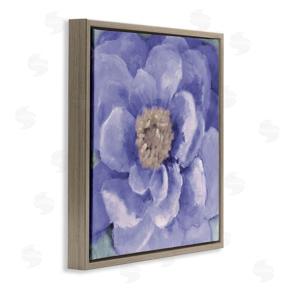 Stupell Industries Lanie Loreth | Closeup Purple Anemone Flower Blossom Illustration Wall Art