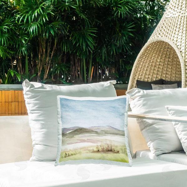 Stupell Industries Lanie Loreth | Crisp Morning Landscape Printed Throw Pillow