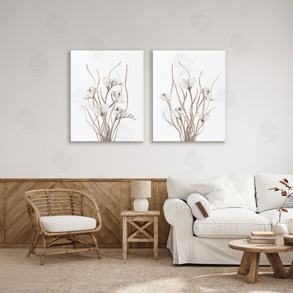 Stupell Industries Lanie Loreth | Curly Branches Wildflowers Wall Art