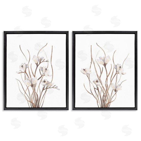 Stupell Industries Lanie Loreth | Curly Branches Wildflowers Wall Art