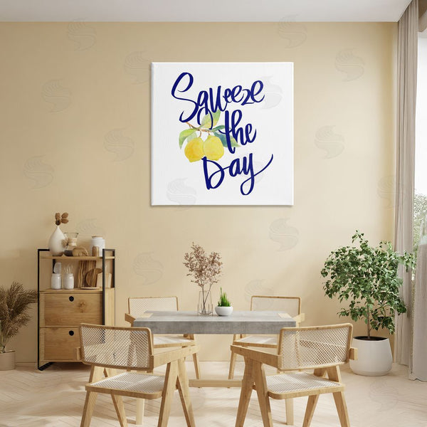 Stupell Industries Lanie Loreth | Cursive Squeeze The Day Wall Art