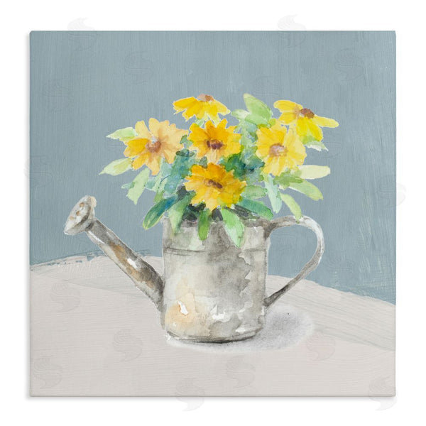 stupell industries Lanie Loreth | Daisies in Watering Can Wall Art