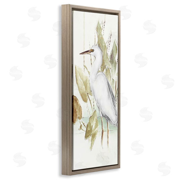 Stupell Industries Lanie Loreth | Egret In Lake Drawing Wall Art