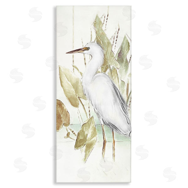 stupell industries Lanie Loreth | Egret in Lake Drawing Wall Art