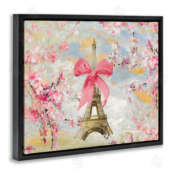 Stupell Industries Lanie Loreth | Eiffel Tower On Cherry Blossoms Wall Art