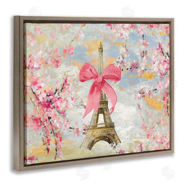 Stupell Industries Lanie Loreth | Eiffel Tower On Cherry Blossoms Wall Art