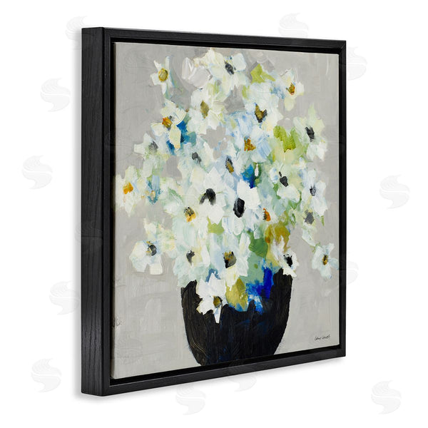 Stupell Industries Lanie Loreth | Expressive White Flower Bouquet Abstract Bloom Wall Art