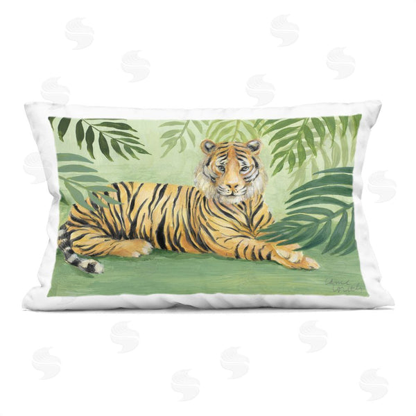 stupell industries Lanie Loreth | Eyes Of The Jungle Printed Throw Pillow