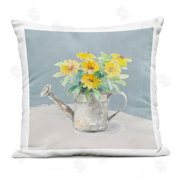 Stupell Industries Lanie Loreth | Florals In Watering Can Throw Pillow