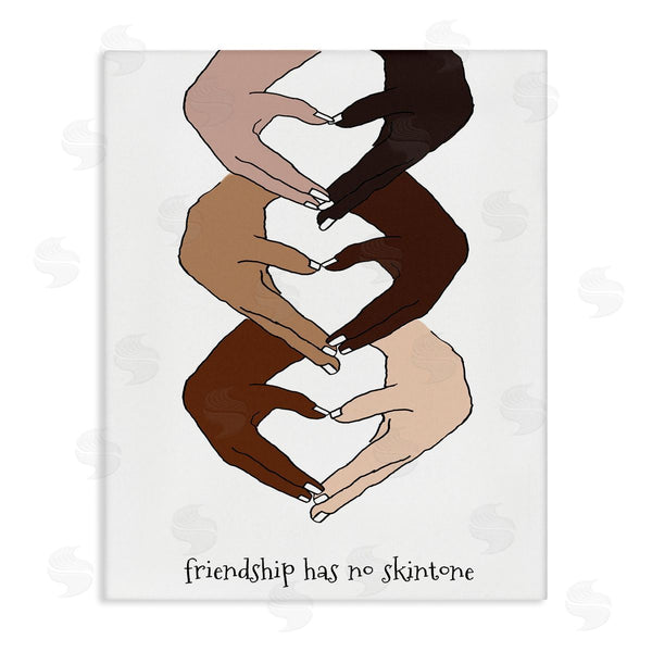 stupell industries Lanie Loreth | Friendship Diverse Hands Heart Pose