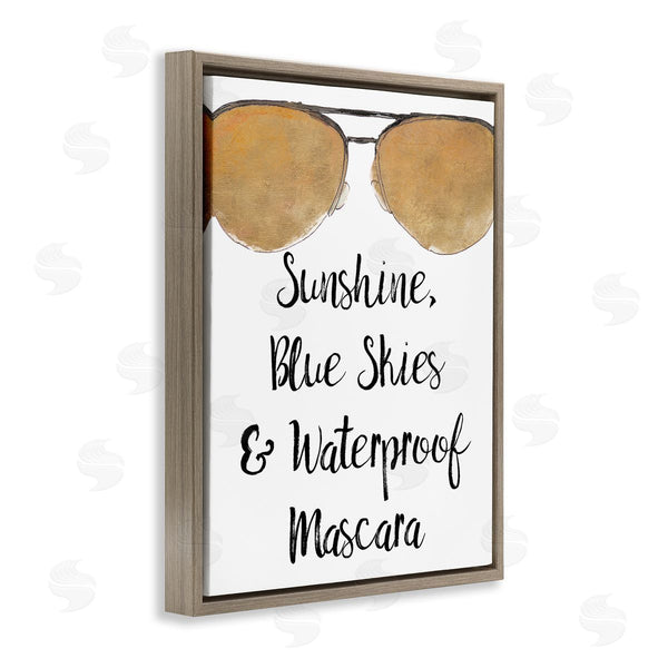 Stupell Industries Lanie Loreth | Fun Mascara Phrase Wall Art