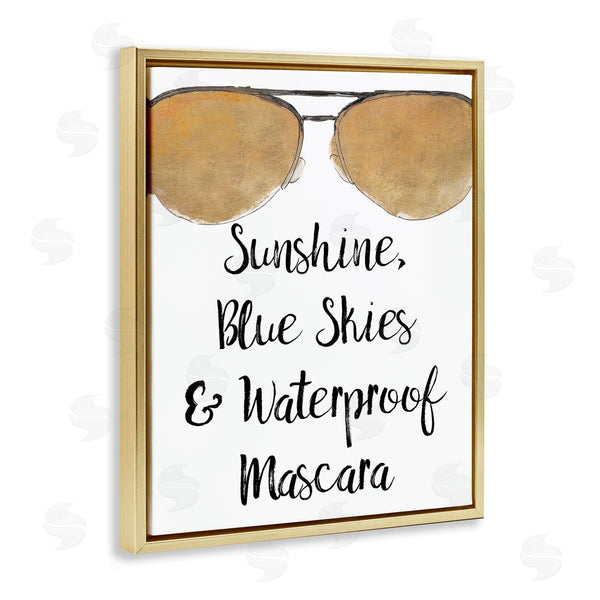 Stupell Industries Lanie Loreth | Fun Mascara Phrase Wall Art
