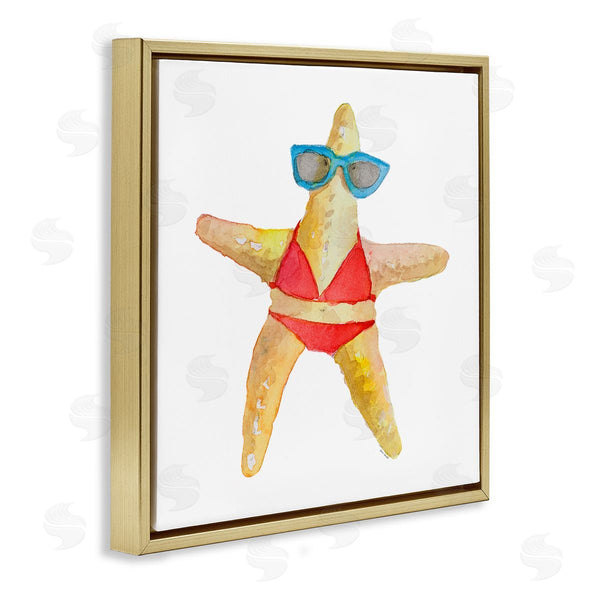 Stupell Industries Lanie Loreth | Fun Swimsuit Starfish
