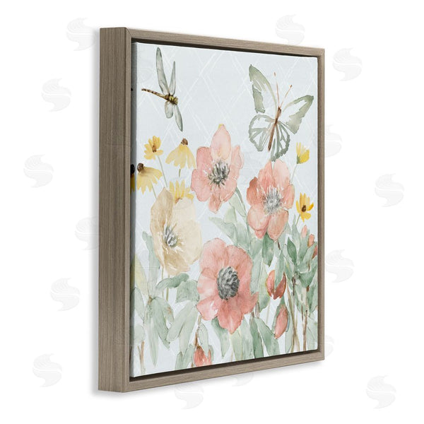 Stupell Industries Lanie Loreth | Garden Joy Butterflies Wall Art