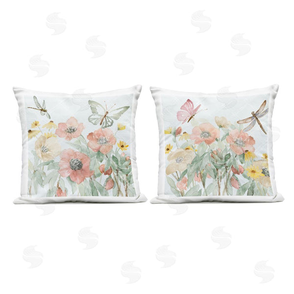 Stupell Industries Lanie Loreth | Garden Joy Creatures Throw Pillow
