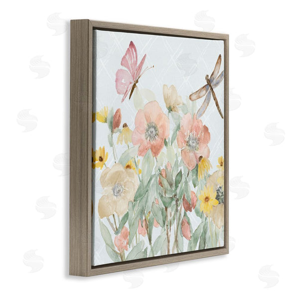 Stupell Industries Lanie Loreth | Garden Joy With Insects Wall Art