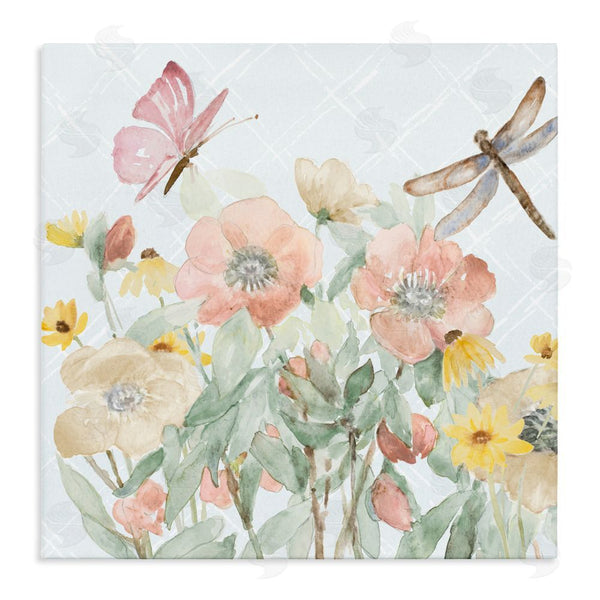 stupell industries Lanie Loreth | Garden Joy with Insects Wall Art
