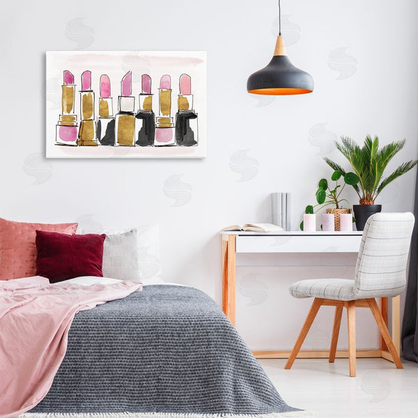 Stupell Industries Lanie Loreth | Glam Lipstick Doodle Wall Art