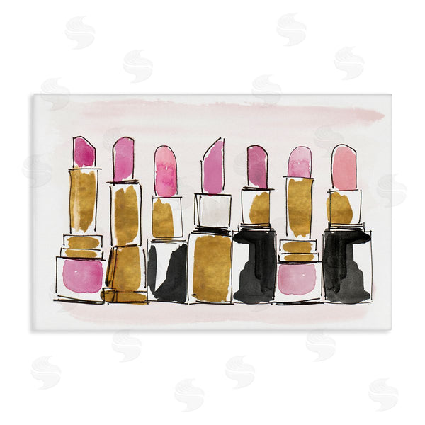 stupell industries Lanie Loreth | Glam Lipstick Doodle Wall Art