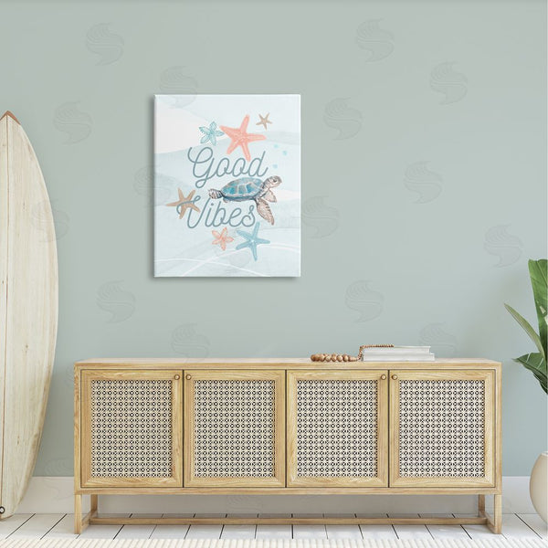 Stupell Industries Lanie Loreth | Good Vibes Underwater Sea Life Wall Art