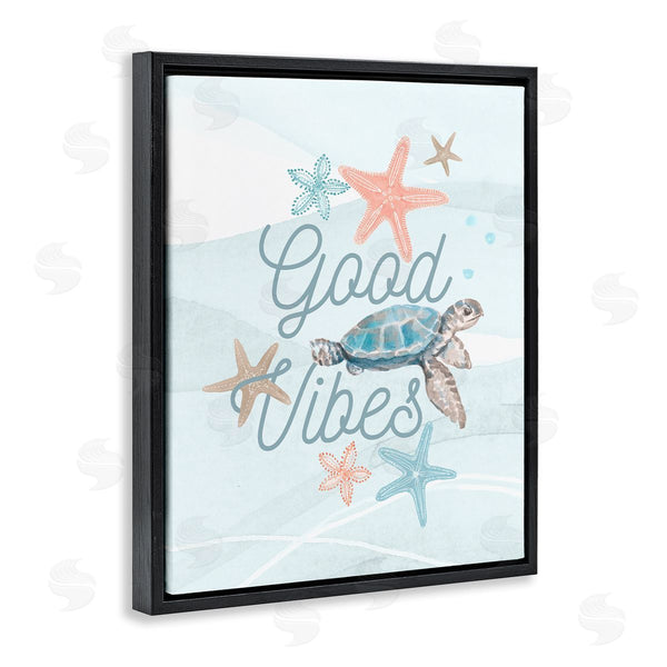 Stupell Industries Lanie Loreth | Good Vibes Underwater Sea Life Wall Art