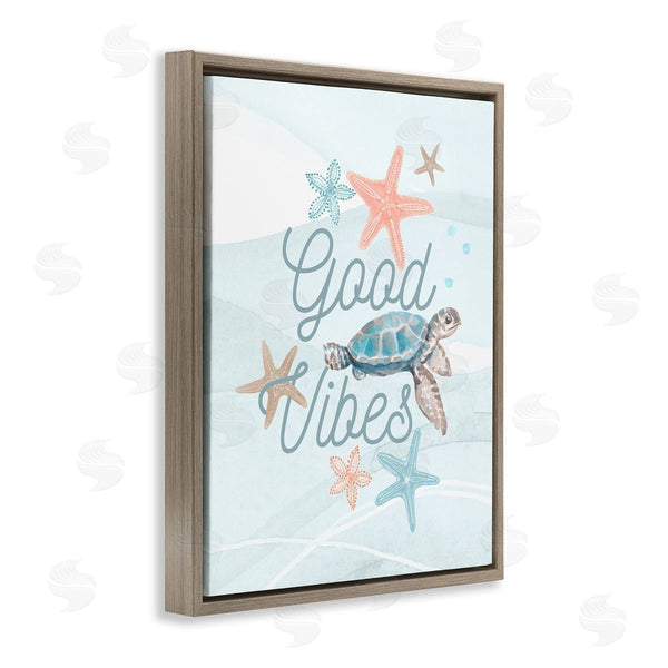 Stupell Industries Lanie Loreth | Good Vibes Underwater Sea Life Wall Art