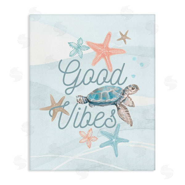 stupell industries Lanie Loreth | Good Vibes Underwater Sea Life Wall Art