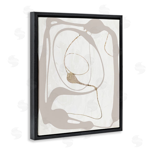 Stupell Industries Lanie Loreth | Gray Very Abstract Figure
