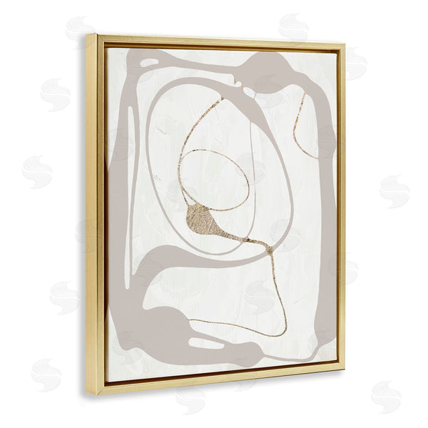 Stupell Industries Lanie Loreth | Gray Very Abstract Figure