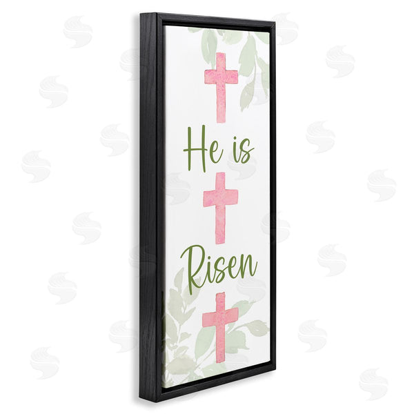 Stupell Industries Lanie Loreth | He Is Risen Proverb Wall Art