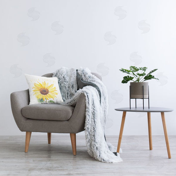 Stupell Industries Lanie Loreth | Hello Sunshine Bloom Printed Throw Pillow