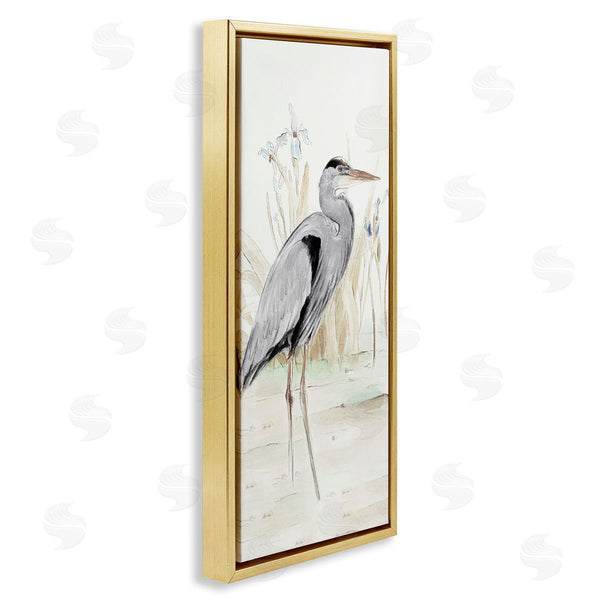 Stupell Industries Lanie Loreth | Heron In Lake Drawing Wall Art