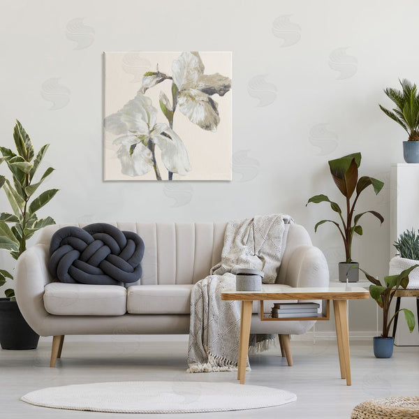 Stupell Industries Lanie Loreth | Irises Soft Beige Wall Art