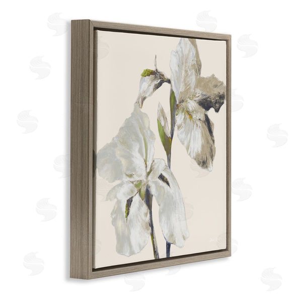 Stupell Industries Lanie Loreth | Irises Soft Beige Wall Art