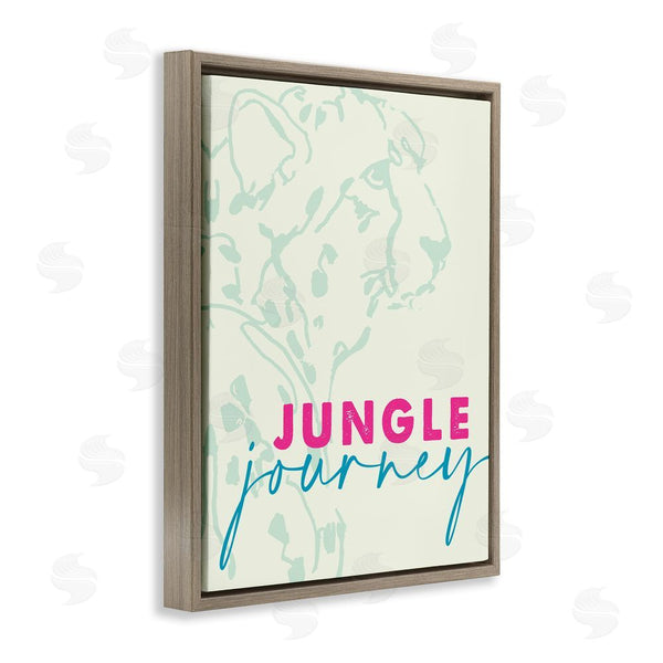Stupell Industries Lanie Loreth | Jungle Journey Cheetah Wall Art