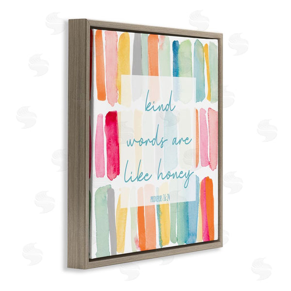 Stupell Industries Lanie Loreth | Kind Words Are Like Honey Wall Art