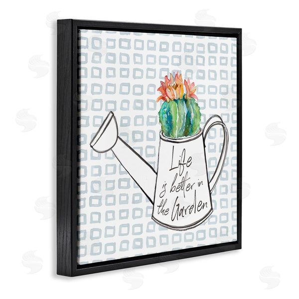 Stupell Industries Lanie Loreth | Life's Better In Garden Phrase Wall Art