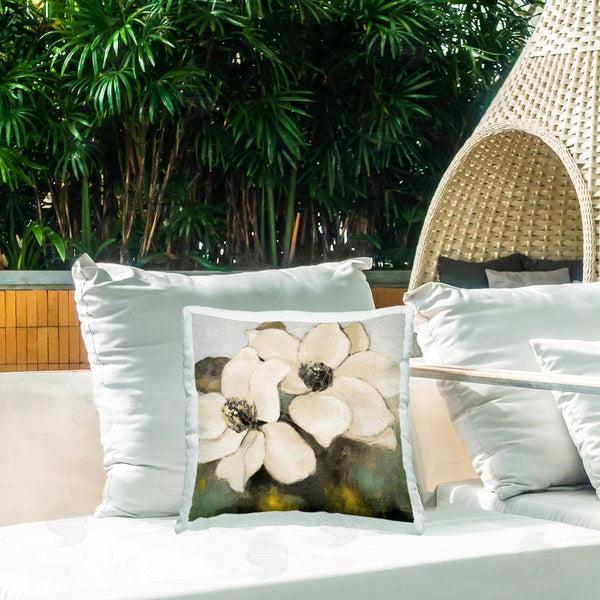 Stupell Industries Lanie Loreth | Magnolia Blossom Duo Printed Throw Pillow