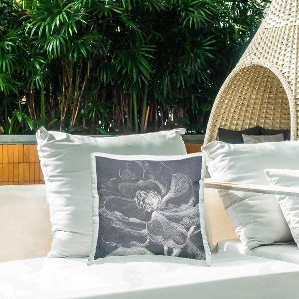 Stupell Industries Lanie Loreth | Magnolia Sketch Impression Printed Throw Pillow