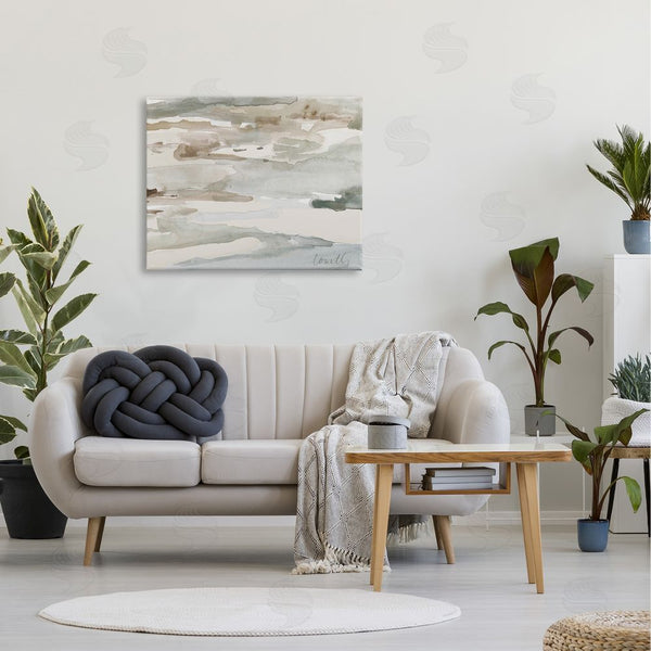 Stupell Industries Lanie Loreth | Mountain River Dry Creek Valley Watercolor Wall Art