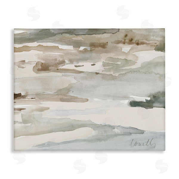 stupell industries Lanie Loreth | Mountain River Dry Creek Valley Watercolor Wall Art