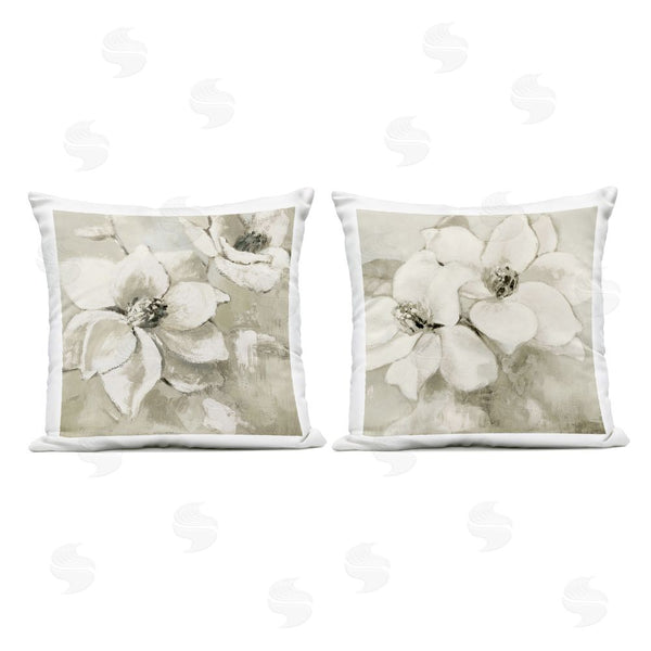 Stupell Industries Lanie Loreth | Muted Magnolias At Dawn Throw Pillow