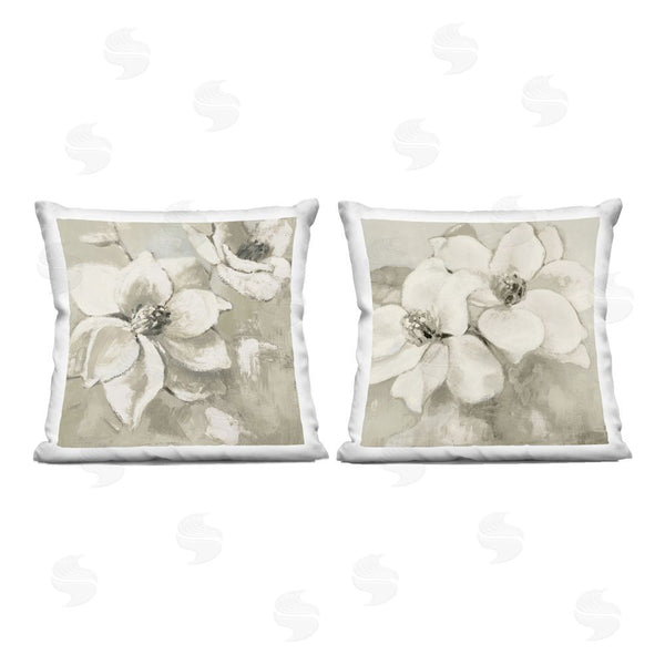 stupell industries Lanie Loreth | Muted Magnolias at Dawn Throw Pillow