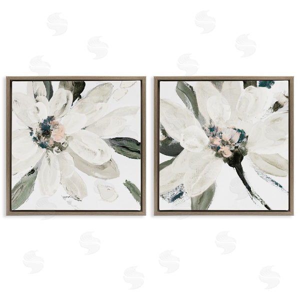 Stupell Industries Lanie Loreth | Naturally Blooming White Flowers Wall Art