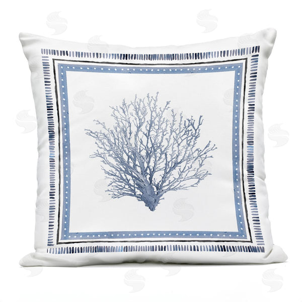 Stupell Industries Lanie Loreth | Nautical Branch Of Coral Printed Throw Pillow
