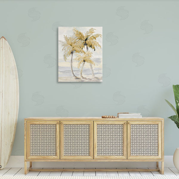 Stupell Industries Lanie Loreth | Neutral Beige Palm Trees Wall Art