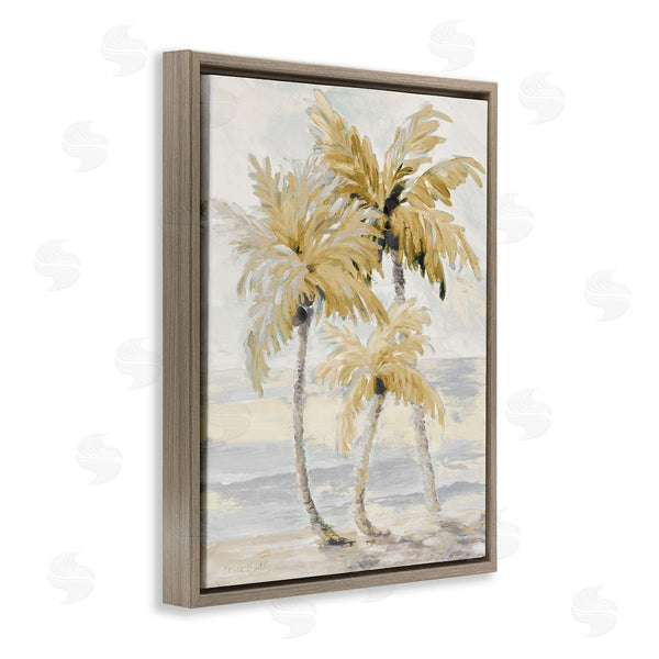 Stupell Industries Lanie Loreth | Neutral Beige Palm Trees Wall Art