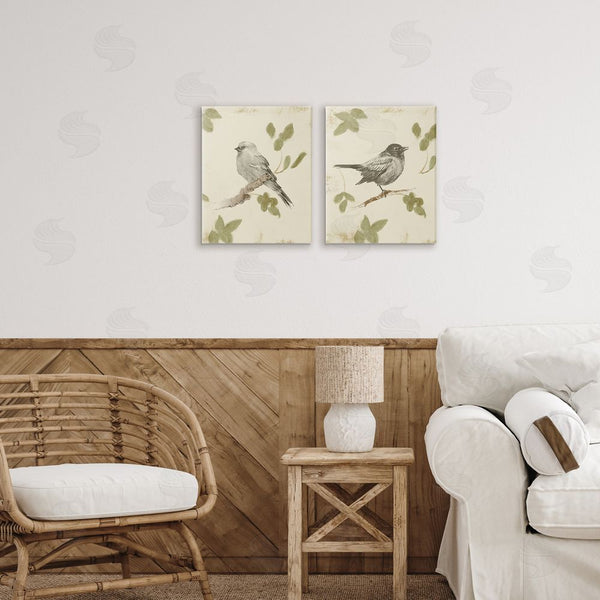Stupell Industries Lanie Loreth | Neutral Bird Scene Wall Art