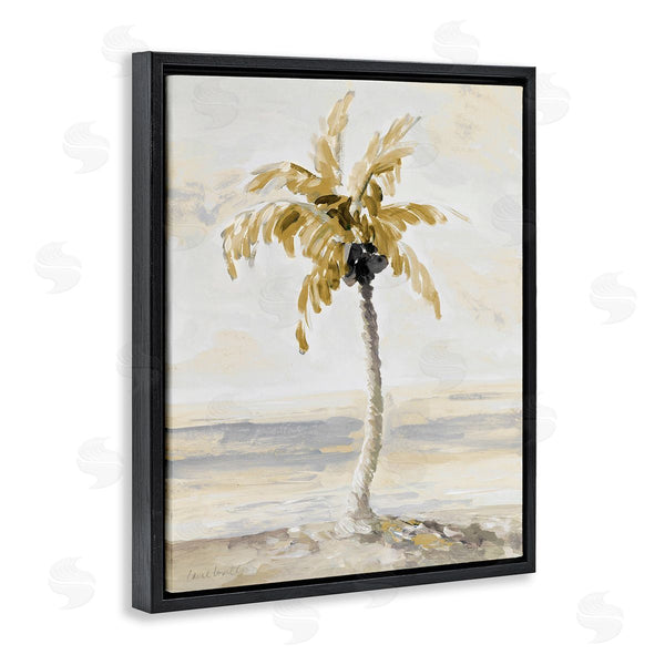 Stupell Industries Lanie Loreth | Neutral Lone Palm Tree Wall Art